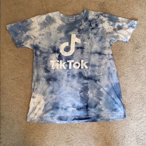 Ice Dyed Tic Tok Shirt